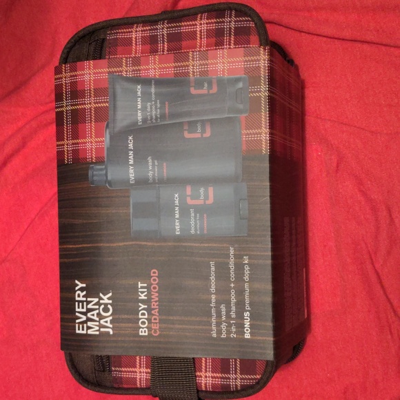 Every Man Jack Dopp Kit (Cedarwood Scent) NEW - Picture 1 of 5